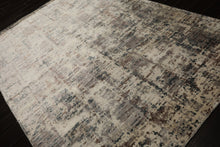 6x9 Beige, Taupe, Gray Color Hand Knotted Sherpa Bamboo Silk Modern Oriental Rug