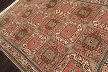 6x10 Blush, Rose, Ivory Color Hand Knotted Shirvan Wool Tribal Oriental Rug