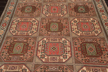 6x10 Blush, Rose, Ivory Color Hand Knotted Shirvan Wool Tribal Oriental Rug