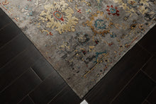 6x9 Taupe, Brown, Orange Color Hand Loomed Sherpa Bamboo Silk Traditional Oriental Rug