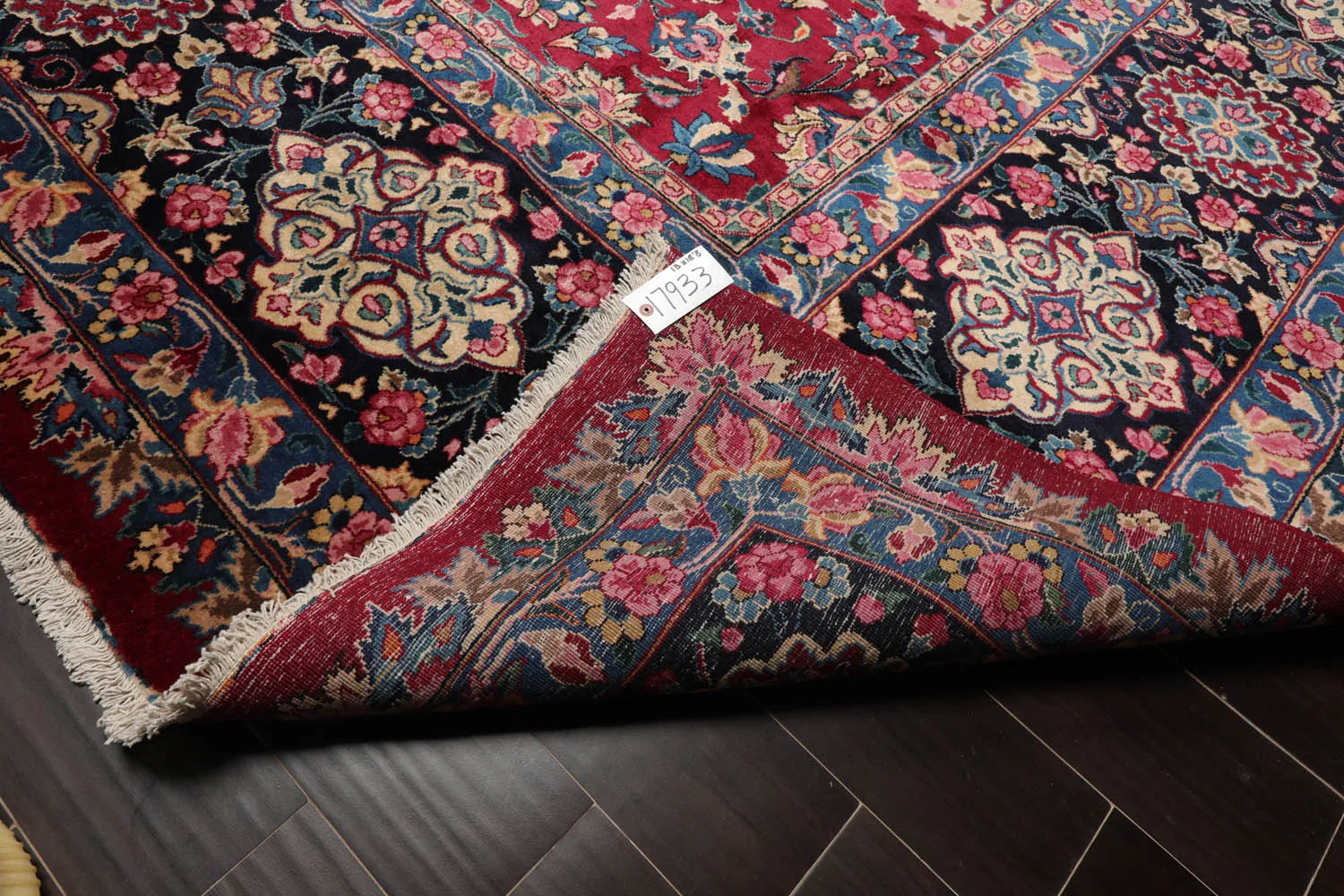 13'x18'8'' Palace Red Hand Knotted 100% Wool Persian Oriental Area