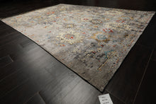 6x9 Taupe, Brown, Orange Color Hand Loomed Sherpa Bamboo Silk Traditional Oriental Rug