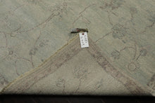 6x9 Seafoam, Taupe, Gray Color Hand Knotted Oushak Wool Transitional Oriental Rug