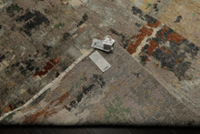 6x9 Gray, Taupe, Brown Color Hand Knotted Sherpa Wool Modern Oriental Rug