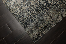 6x9 Taupe, Gray, Brown Color Hand Loomed Sherpa 100% Bamboo Silk  Oriental Rug