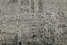6x9 Taupe, Gray, Brown Color Hand Loomed Sherpa 100% Bamboo Silk  Oriental Rug