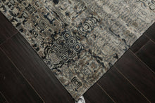 6x9 Taupe, Gray, Brown Color Hand Loomed Sherpa 100% Bamboo Silk  Oriental Rug