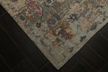 6x9 Taupe, Beige, Gray Color Hand Knotted Sherpa Wool & Bamboo Silk  Oriental Rug