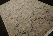 6x9 Beige, Taupe, Gray Color Hand Woven Fine Oushak Wool Traditional Oriental Rug