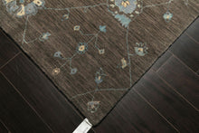 5x8 Gray, Ivory, Turquoise Color Hand Loomed Tibetan Wool Modern Oriental Rug