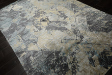 6x9 Beige, Gray, Brown Color Hand Loomed Sherpa Bamboo Silk Modern Oriental Rug