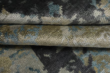 6x9 Beige, Gray, Brown Color Hand Loomed Sherpa Bamboo Silk Modern Oriental Rug