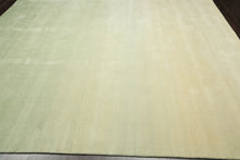 Multi Size Mint Ombre Color Hand Loomed Ombre Wool Modern & Contemporary Oriental Rug