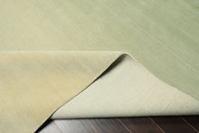 Multi Size Mint Ombre Color Hand Loomed Ombre Wool Modern & Contemporary Oriental Rug