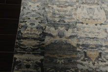 6x9 Gray, Beige, Slate Color Hand Loomed Sherpa Bamboo Silk Modern Oriental Rug