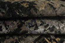 6x9 Gray, Beige, Teal Color Hand Knotted Sherpa Wool & Bamboo Silk Modern Oriental Rug