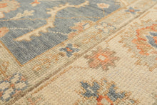 9x12 Beige, Blue, Taupe Color Hand Knotted Tibetan Wool Modern & Contemporary Oriental Rug