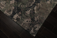 8x10 Taupe, Blue, Gray Color Hand Knotted Tibetan Bamboo Silk Modern Oriental Rug