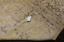 8x10 Taupe, Gray, Gold Color Hand Knotted Sherpa Bamboo Silk Modern Oriental Rug