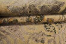 8x10 Beige, Taupe, Gray Color Hand Knotted  Wool Transitional Oriental Rug