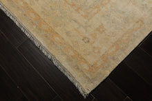 9x12 Beige, Tan, Gray Color Hand Knotted Oushak Wool Traditional Oriental Rug