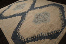 8x10 Beige, Taupe, Brown Color Hand Knotted Oushak Wool Traditional Oriental Rug