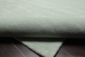 9x12 Hand Tufted Hand Made 100% Wool Modern & Contemporary Oriental Area Rug Sea Foam Color