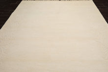 8x10 Ivory, , Color Hand Knotted French Aubusson Savonnerie Wool Traditional  Oriental Rug