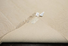 8x10 Ivory, , Color Hand Knotted French Aubusson Savonnerie Wool Traditional  Oriental Rug