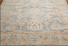 Multi Sizes Light Gray, Slate Color Hand Knotted Transitional 100% Wool Oriental Area Rug - Oriental Rug Of Houston