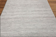 Multi Sizes Hand Woven Dhurry 100% Wool Oriental Area Rug Silver, Gray Color - Oriental Rug Of Houston