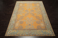 Multi Size Gold Brown Taupe Color Hand Tufted Donegal Wool Arts & Crafts/Mission Oriental Rug