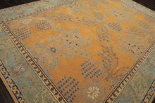 Multi Size Gold Brown Taupe Color Hand Tufted Donegal Wool Arts & Crafts/Mission Oriental Rug
