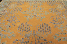 Multi Size Gold Brown Taupe Color Hand Tufted Donegal Wool Arts & Crafts/Mission Oriental Rug