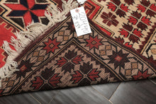 4x6 Ivory, Red, Maroon Color Hand Knotted Turkish Kula Wool Traditional Oriental Rug