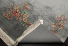 6x9 Gray, Green, Rose Color Hand Knotted French Aubusson Savonnerie Wool Traditional Oriental Rug