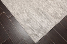 Runner Gray Color Hand Tufted All-Over 100% Wool Modern Oriental Rug