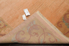 10x13 Blush, Pistacchio, Rose Color Hand Knotted Tibetan Wool Art Deco Oriental Rug