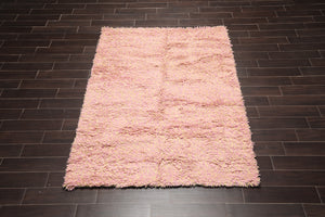 Multi Size Pink Modern & Contemporary Oriental Area Rug
