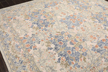 Multi Size Gray Beige Silver Color Hand Hooked William Morris Wool Traditional Oriental Rug