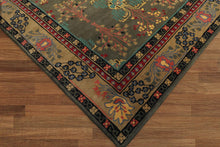 Multi Sizes Donegal Arts & Crafts Handmade 100% Wool Oriental Area Rug Gray/Green Color - Oriental Rug Of Houston