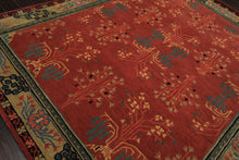 LoomBloom Multi Size Rose Hand Tufted Traditional Arts & Crafts Wool Oriental Area Rug
