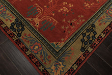 LoomBloom Multi Size Rose Hand Tufted Traditional Arts & Crafts Wool Oriental Area Rug