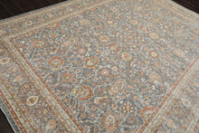 Multi Size Slate Rust Aqua Color Machine Made Persian Polypropylene Traditional Oriental Rug