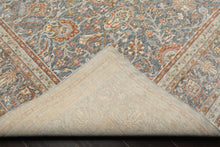 Multi Size Slate Rust Aqua Color Machine Made Persian Polypropylene Traditional Oriental Rug