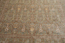 Multi Size Pistachio Ivory Aqua Color Machine Made Persian Polypropylene Traditional Oriental Rug