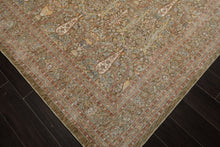 Multi Size Pistachio Ivory Aqua Color Machine Made Persian Polypropylene Traditional Oriental Rug