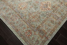 Multi Size Aqua Rust Ivory Color Machine Made Persian Polypropylene Traditional Oriental Rug