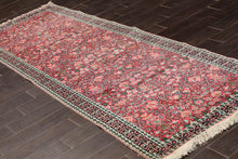 3’3"x9’9" Runner Rose, Ivory Hand Knotted 200 KPSI Kashmir Silk Traditional Oriental Area Rug - Oriental Rug Of Houston