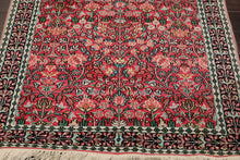 3’3"x9’9" Runner Rose, Ivory Hand Knotted 200 KPSI Kashmir Silk Traditional Oriental Area Rug - Oriental Rug Of Houston